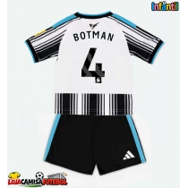 Camisa de Futebol Newcastle United Sven Botman #4 Equipamento Principal Infantil 2026-27 Manga Curta (+ Calças curtas)